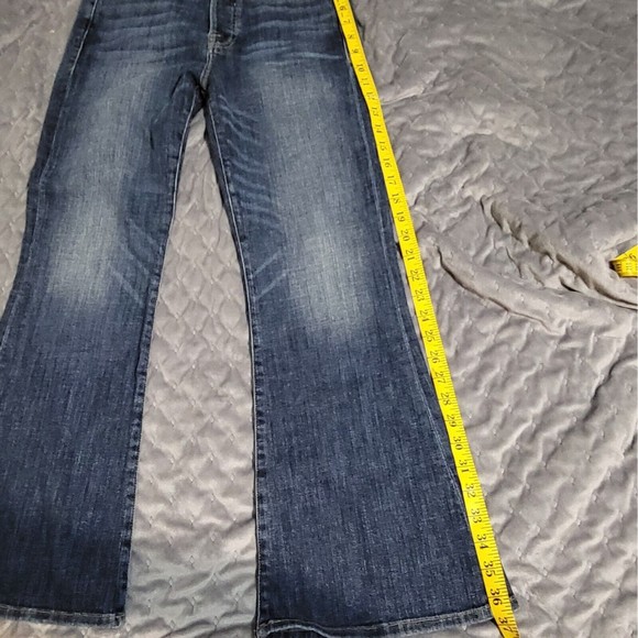 NWT Frame Denim Sz26 Le Crop Flare Sunrise Park Jeans - Picture 6 of 7